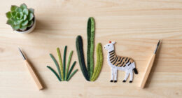Diana Beltrán Herrera’s Embroidered Paper Sculptures Mimic Plants and Wildlife