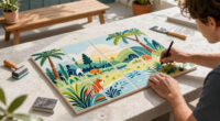 In Guadalajara, a Ceramic Tile Mural Mimics a Sun-Drenched Ecosystem