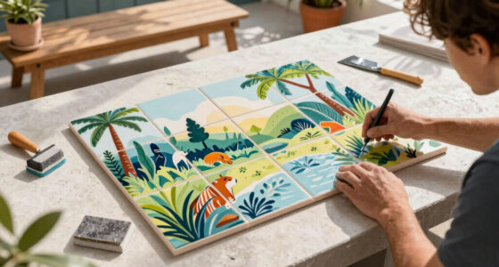 In Guadalajara, a Ceramic Tile Mural Mimics a Sun-Drenched Ecosystem