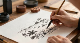 Korea’s Coastal Folklore Surfaces In Jeongmin Lee’s Ink Illustrations