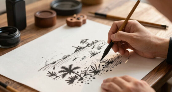 Korea’s Coastal Folklore Surfaces In Jeongmin Lee’s Ink Illustrations