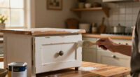 A Vintage Farmhouse Makeover Made These ’80S Kitchen Cabinets Unrecognizable