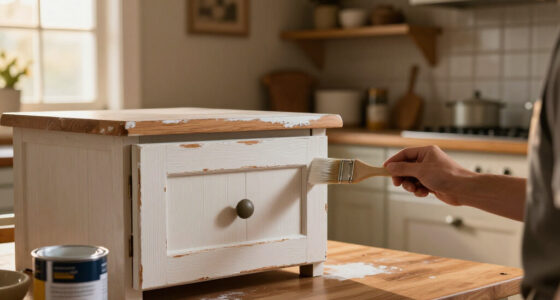 A Vintage Farmhouse Makeover Made These ’80S Kitchen Cabinets Unrecognizable