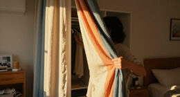 I Ditched My Closet Doors For $60 Pleated Curtains (See Why!)