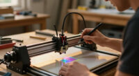 Making Holograms With A Pen Plotter