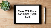 There Will Come Soft Rains (1950) [Pdf]