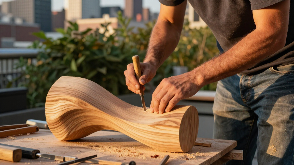 A Twisted Sculpture Lands On Manhattan's High Line