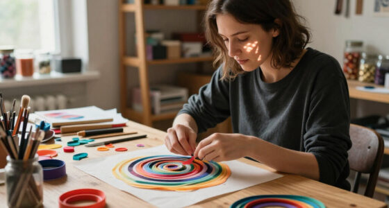 Hannah Beuchler Loops Thousands Of Colorful Loom Bands Like Brushstrokes