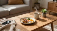 I Ate Meals At My Coffee Table For Years, Until I Found Article’s New Small-Space Dining Table