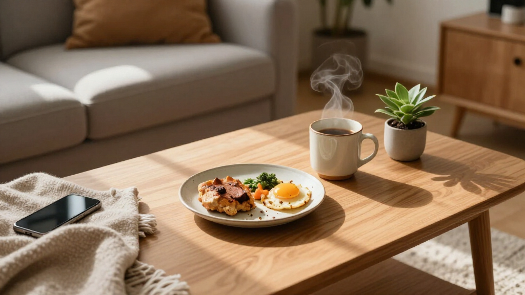 I Ate Meals At My Coffee Table For Years, Until I Found Article’s New Small-Space Dining Table