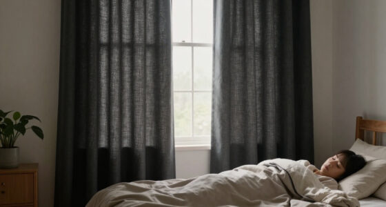 These Blackout Curtains Block So Much Light, I Sleep Past Sunrise