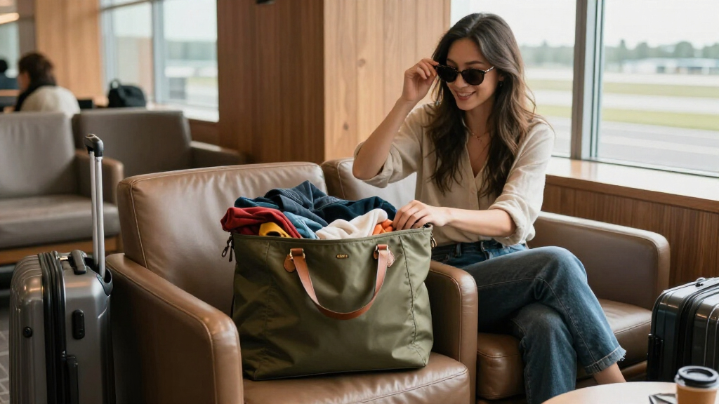 This Quince Expandable Tote Holds Everything My Suitcase Can’t On Flights