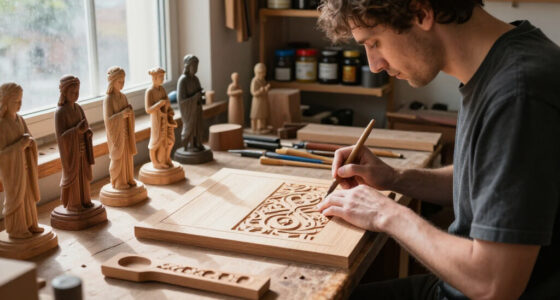 Through Carved Wooden Assemblages, Daniel Minter Communes With The Spiritual