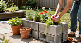 16 Ways To Transform Concrete Blocks Into Home & Garden Treasures
