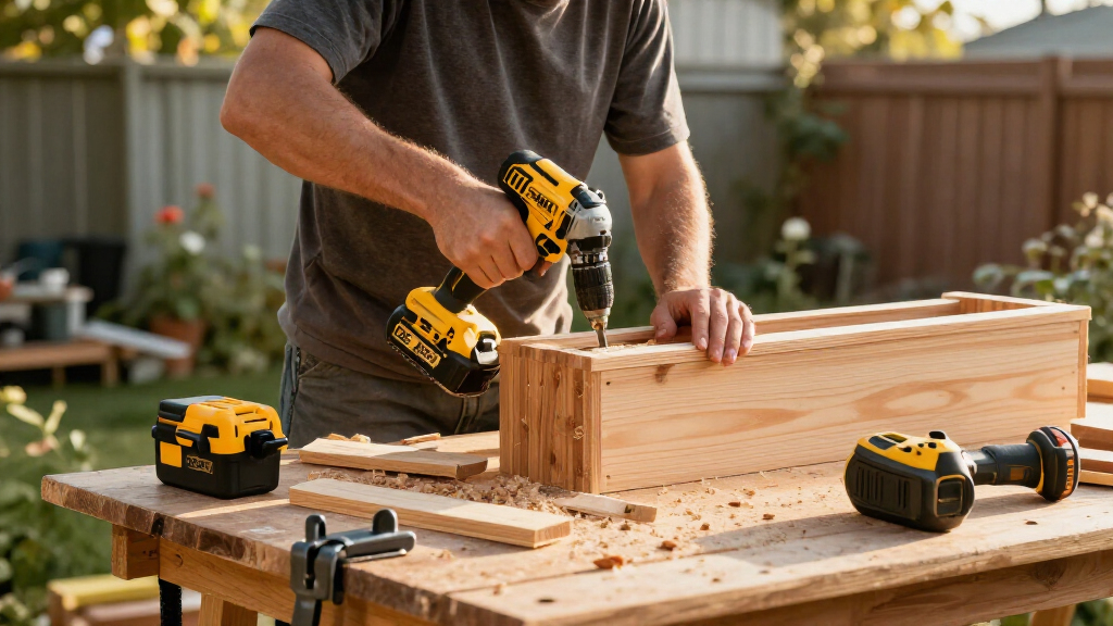 Choose Two FREE DeWalt Tools With Battery/Charger Kit Purchase!