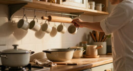 Goodbye Plain Racks: The Cuter Way To Add Kitchen Storage Using A Rolling Pin