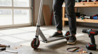 I Electrified My Push Scooter With A Power Drill