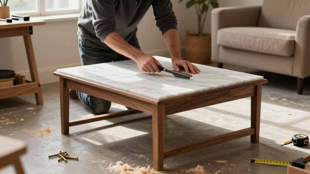 I’m Seeing Marble-top Wooden Coffee Tables Everywhere This Season – These Are The 20 Designs That Nail The Trend