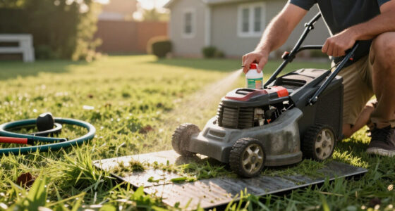 Not Oil Or Wd-40: Help Keep Grass From Sticking To A Mower With A Simple Task