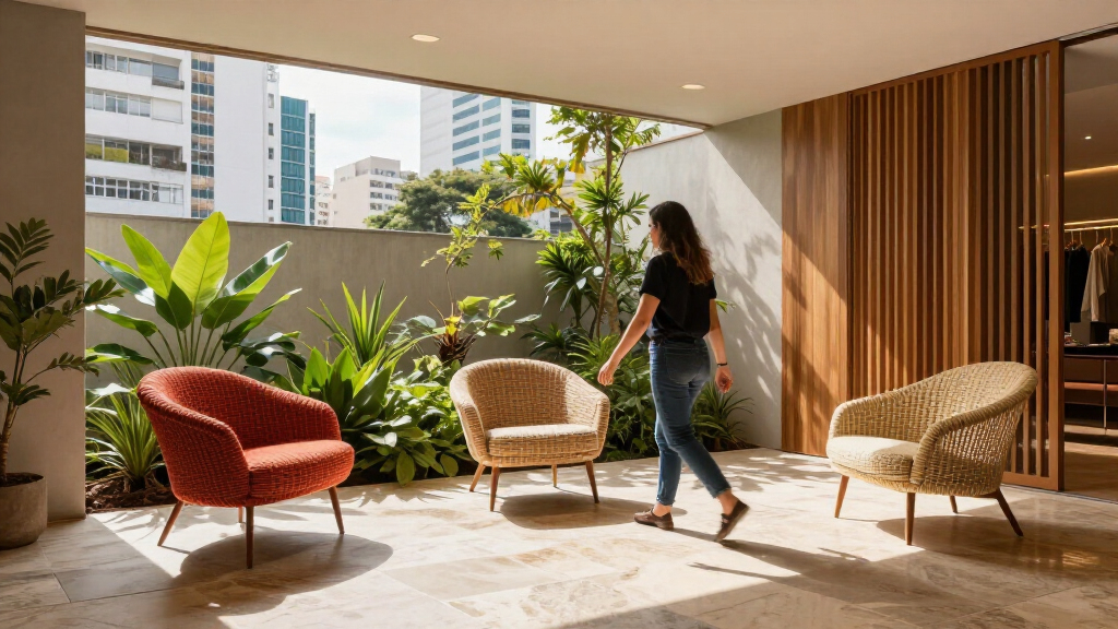 Paola Lenti’s São Paulo Flagship Turns Architecture Into A Living Frame