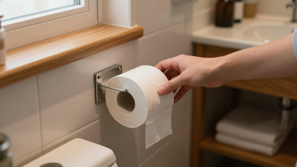 Skip Cabinets And Shelves: IKEA Has A Clever Way To Store Toilet Paper In Small Spaces