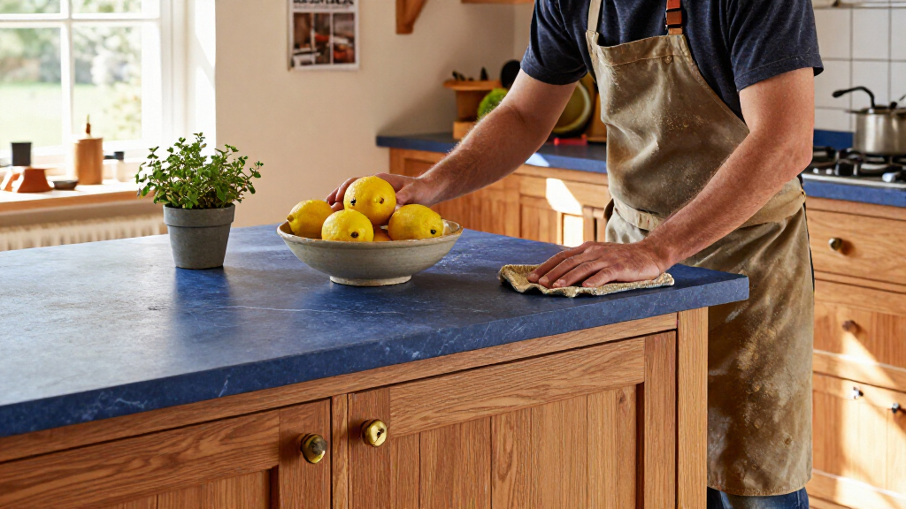 The Strange Beauty Of Blue Countertops — Why This Ethereal Kitchen Trend Is The Most Interesting Design Idea Right Now