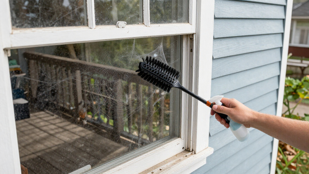 This Simple Hack Gets Rid Of Spiders And Webs On Outdoor Windows For Good