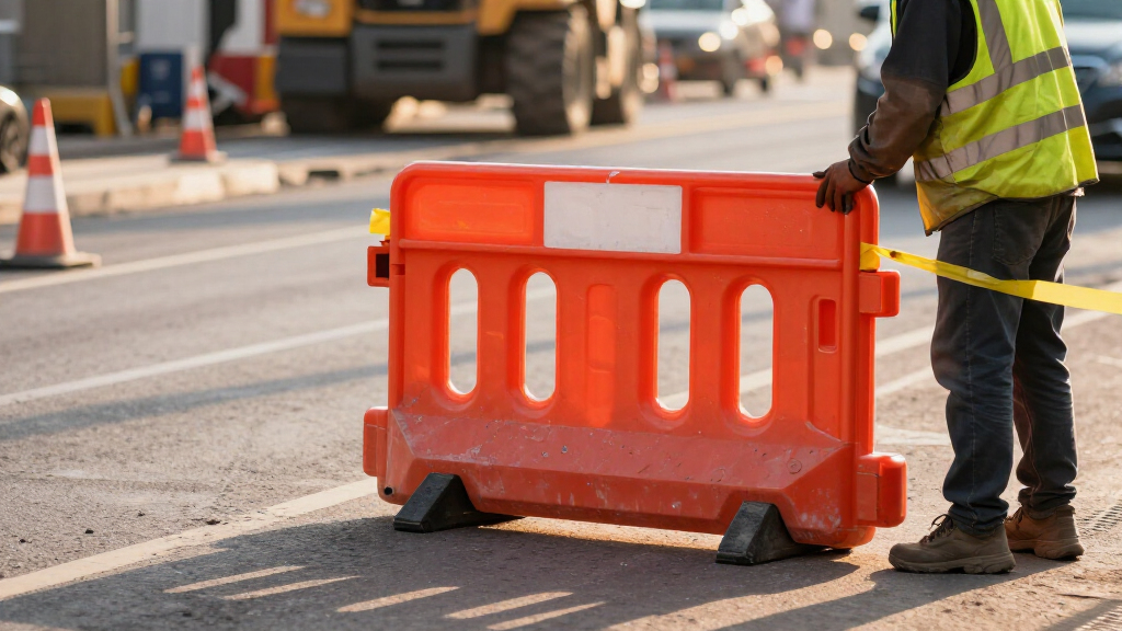 Why Do Construction Barricades Come In Different Colors? The Colors Decoded